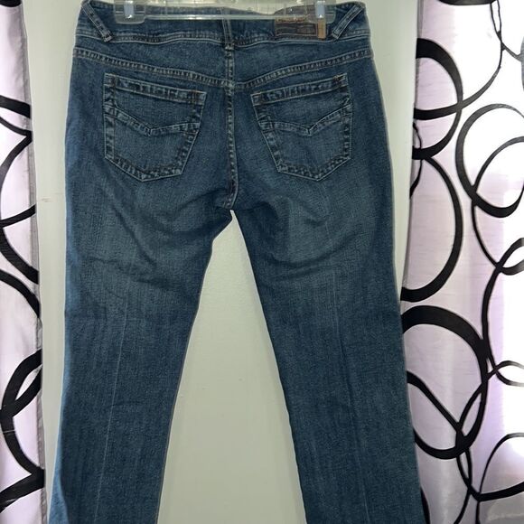 Vtg~Z Cavaricci Jeans~Select Brand~ Denim Crop Pants~Size 9 - Picture 7 of 14